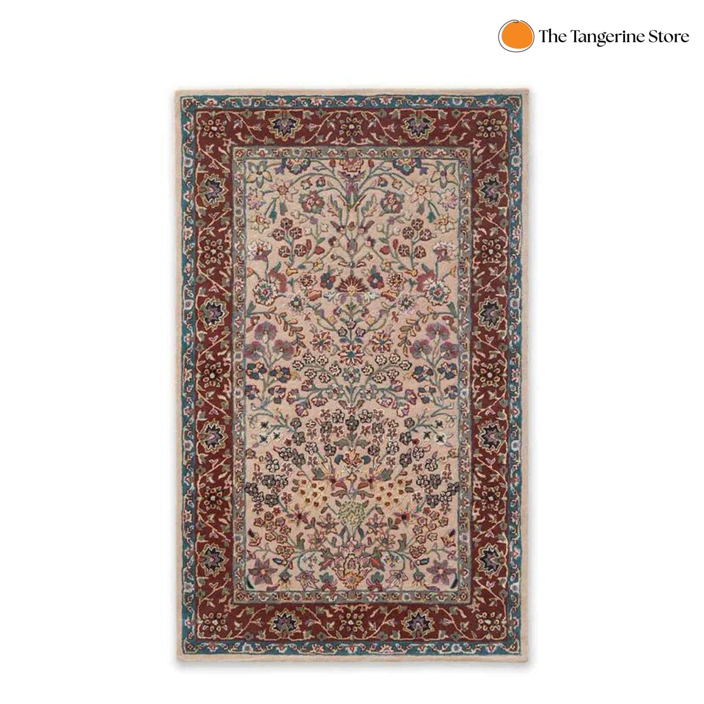 Handcrafted Rug/Carpet | Pure Wool | Hand Tufted | High Pile | High Density | Yarn Dyed-0