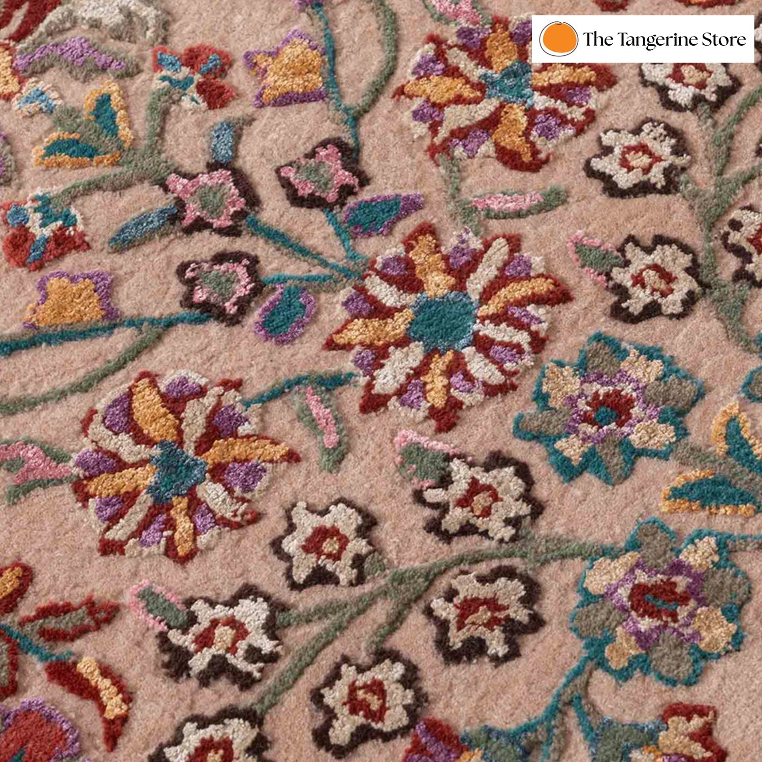 Handcrafted Rug/Carpet | Pure Wool | Hand Tufted | High Pile | High Density | Yarn Dyed-2